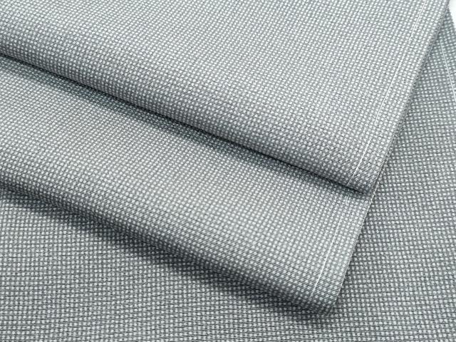 平和屋本店■極上　江戸小紋　角通し　煤色地　反端付き　逸品　未使用　CZAA2830s5