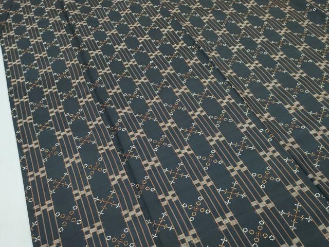 平和屋本店□極上 本場琉球 読谷山花織 紬 逸品 CZAA2893s5