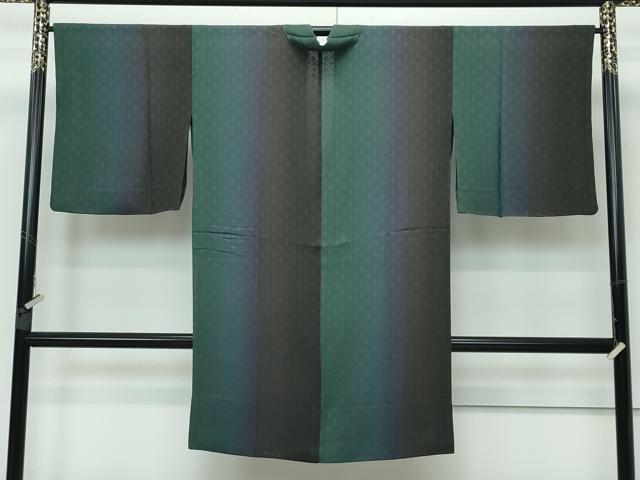 平和屋着物■極上　長羽織　スリーシーズン　春夏秋　塵除け　間道　暈し染め　逸品　DZAB1035kh5 平和屋着物□極上 長羽織 スリーシーズン 春夏秋 塵除け 間道