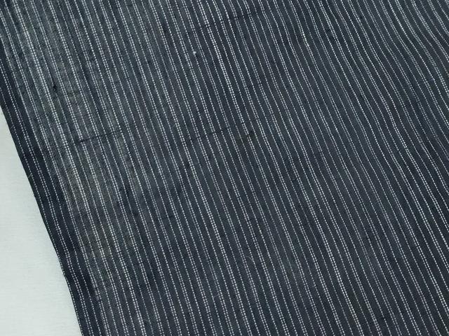 平和屋本店＊極上　夏物　男性　重要無形文化財　本場宮古上布　縞　苧麻　逸品　逸品　CZAA5409s6_8