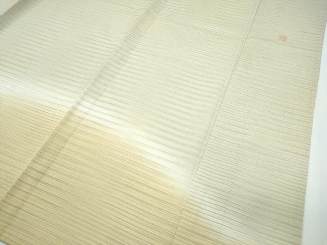 平和屋着物□極上 本塩沢 やまだ織 訪問着 染色作家 桐村博