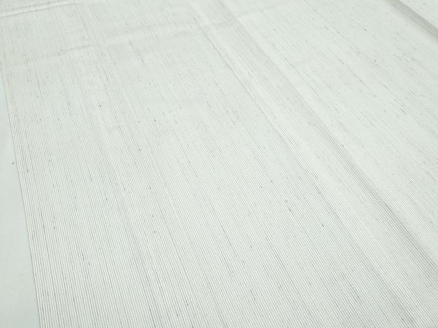 平和屋本店□希少 日本工芸会正会員 小林敬子作 銀座もとじ 紬 単衣 た