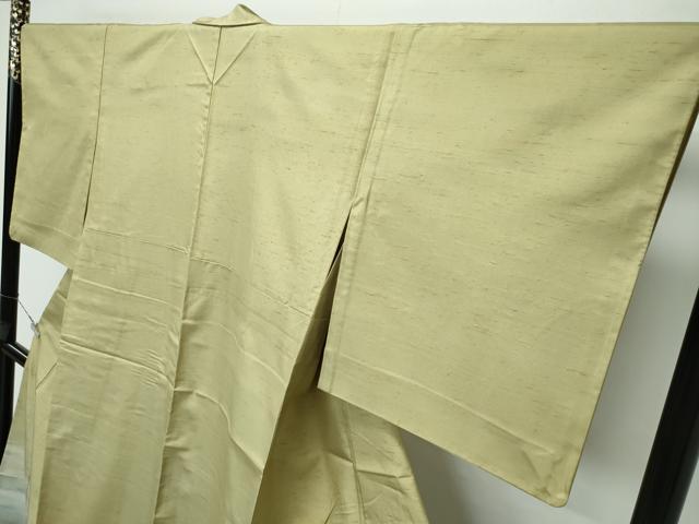平和屋着物□極上 石川県指定無形文化財 牛首紬 白山工房 手織り