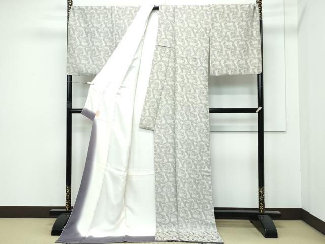 平和屋着物□極上 前田仁仙 仁仙更紗 両面 全通柄袋帯