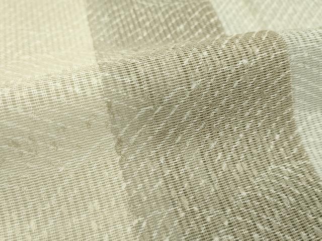 平和屋着物□極上 夏物 銀座もとじ 小紋 紗 立波文 間道 た