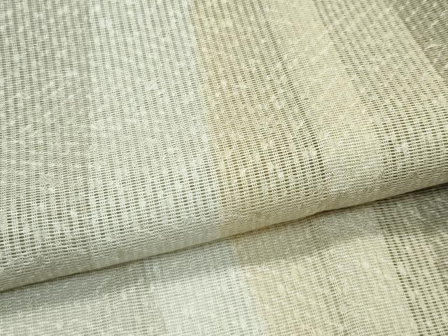 平和屋着物■極上　夏物　銀座もとじ　小紋　紗　立波文　間道　たとう紙付き　逸品　未使用　CZAA3147s5_5