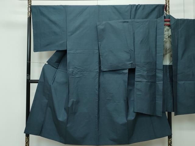 平和屋着物■極上　男性　本場大島紬　アンサンブル　120亀甲　総詰め　逸品　CZAA3160s5