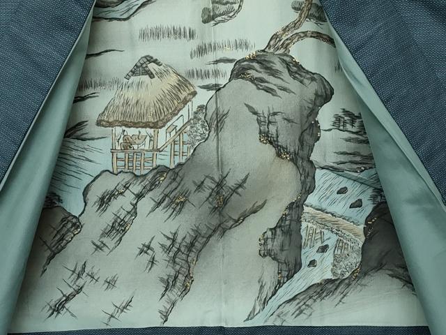 平和屋着物■極上　男性　本場大島紬　アンサンブル　120亀甲　総詰め　逸品　CZAA3160s5 平和屋着物□極上 男性 本場大島紬 アンサンブル 120亀甲 総詰め 逸品