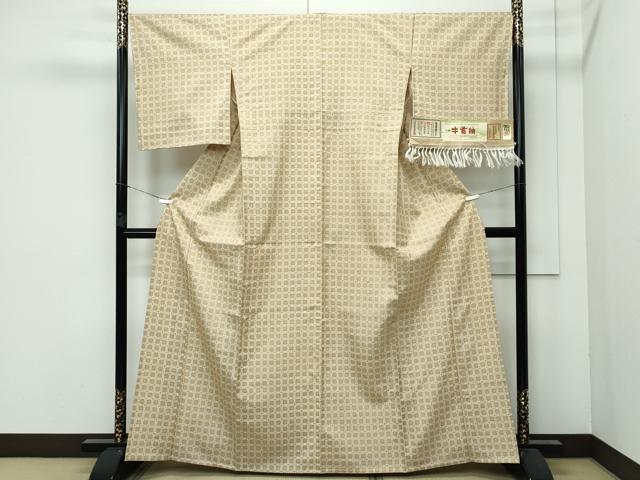 平和屋本店□極上 石川県指定無形文化財 牛首紬 白山工房 手織り