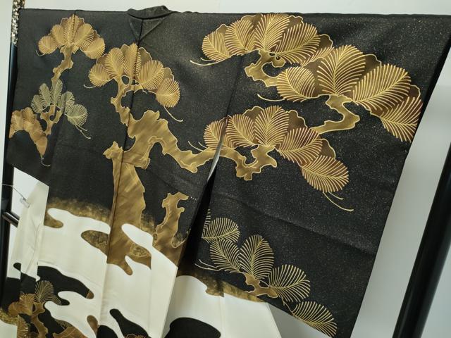 平和屋本店●極上　ジャパンオートクチュール　渡辺雪三郎　訪問着　刺繍　松　黒地　金彩　逸品　CZAA5557s6 楽天市場】平和屋1□極上 夏物 ジャパンオートクチュール 渡辺雪三郎