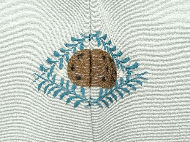 平和屋着物□極上 訪問着 中国三大刺繍 総相良刺繍 風神雷神