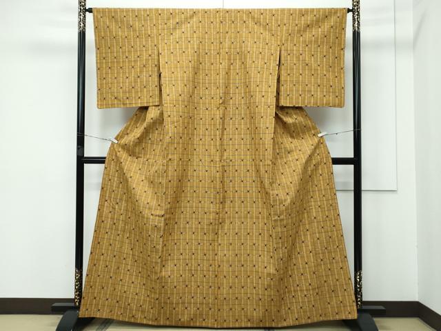 平和屋□超希少 日本工芸会正会員 秋山眞和 綾の手紬