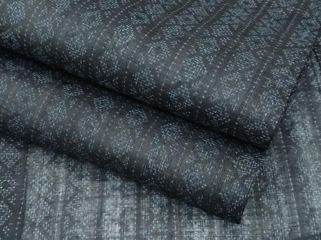 平和屋本店□極上 夏物 重要無形文化財 本場宮古上布 苧麻 逸品