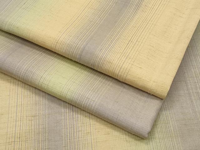 平和屋着物■極上　紅花紬　米沢　間道　逸品　CZAA3311s5