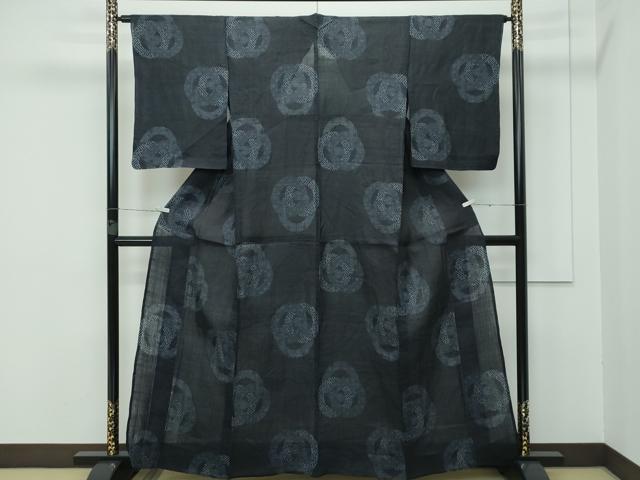 平和屋本店■極上　夏物　重要無形文化財　本場宮古上布　苧麻　逸品　CZAA3376s5