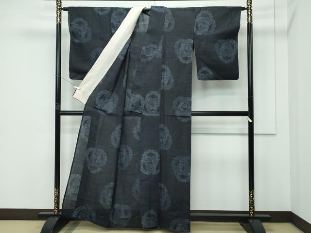 平和屋本店■極上　夏物　重要無形文化財　本場宮古上布　苧麻　逸品　CZAA3376s5_1