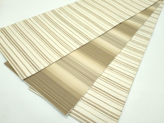 平和屋着物□極上 インド・アッサム 野蚕糸 手織 ムガシルク 両面 全通