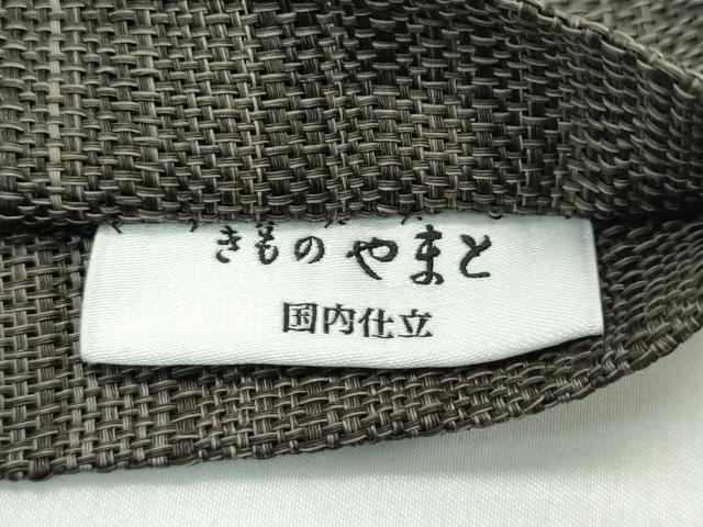 平和屋着物■極上　夏物　半幅帯　間道　やまと誂製　綿麻　逸品　未使用　CZAA3479s5 平和屋着物□極上 夏物 半幅帯 間道 やまと誂製 綿麻 逸品 未使用