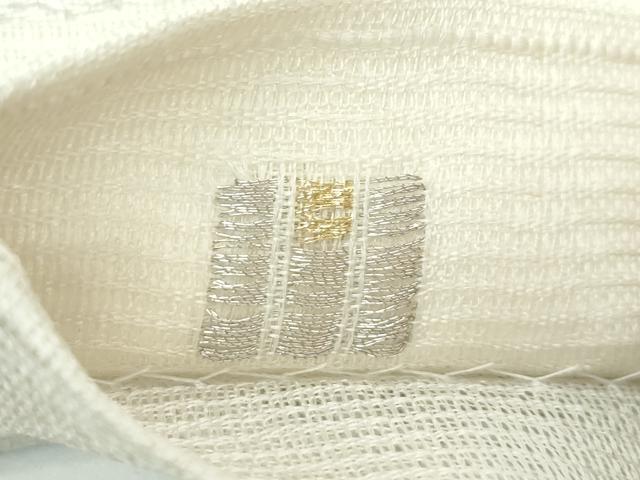 平和屋着物■極上　夏物　西陣織　天平初年創始の京の老舗　洛陽織物　六通柄袋帯　唐織　草花文　金銀糸　逸品　CZAA3496s5 平和屋着物□極上 夏物 西陣織 天平初年創始の京の老舗 洛陽織物 六通