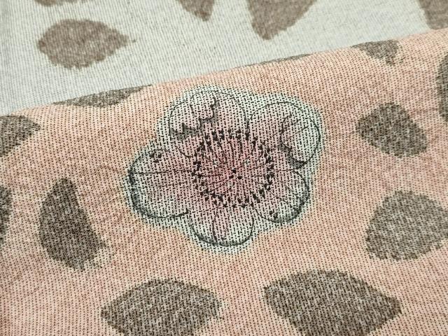 平和屋着物■極上　訪問着　本場縞大島紬地　辻が花　絞り　逸品　未使用　CZAA3527s5 平和屋着物□極上 訪問着 本場縞大島紬地 辻が花 絞り 逸品 未使用