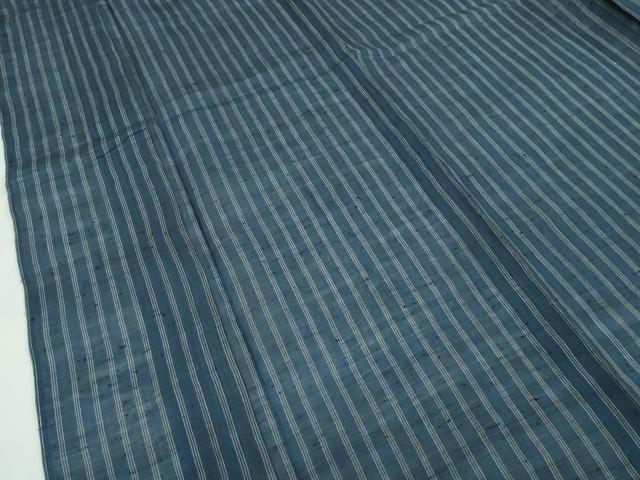 平和屋本店□極上 夏物 上布 間道 大丸扱い 麻 逸品 未使用