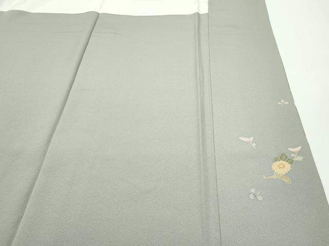 平和屋着物□極上 訪問着 立波片輪車草花文 暈し染め