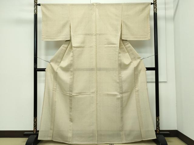 平和屋本店■極上　夏物　本塩沢　夏塩沢　間道　鈴乃屋扱い　逸品　未使用　CZAA3601s5_1