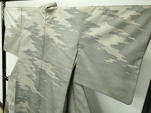 平和屋本店□極上 石川県指定無形文化財 牛首紬 白山工房 手織り