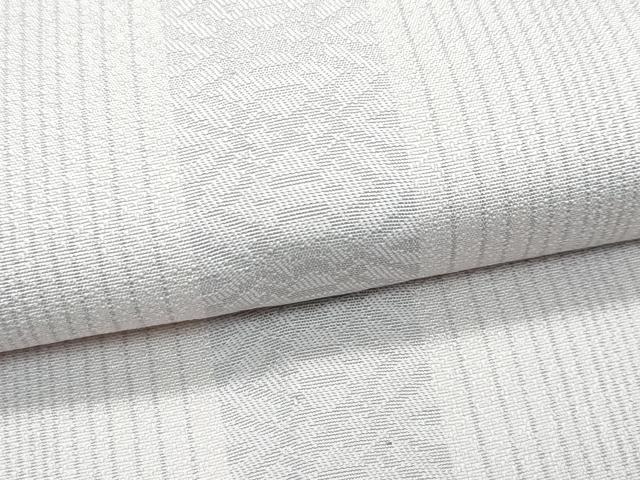 平和屋本店▽極上　本場筑前博多織　博多金ラベル　お召　単衣　伊都国献上　福絖織物謹製　証紙付き　逸品　CZAA3866s5_5