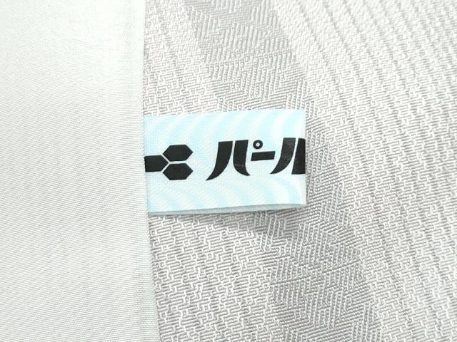 平和屋本店▽極上　本場筑前博多織　博多金ラベル　お召　単衣　伊都国献上　福絖織物謹製　証紙付き　逸品　CZAA3866s5_9