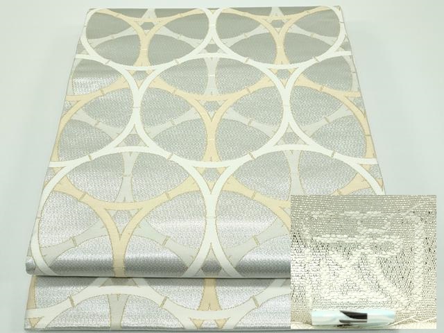 平和屋本店■最高級　人間国宝　北村武資　煌彩錦　六通柄袋帯　竹丸文　金銀糸　逸品　CZAA3872s5