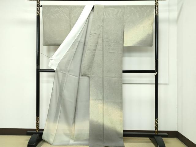 平和屋着物■極上　夏物　訪問着　絽　墨流し文様　暈し染め　逸品　CZAA4017s5 平和屋着物□極上 夏物 訪問着 絽 墨流し文様 暈し染め 逸品 CZAA4017s5