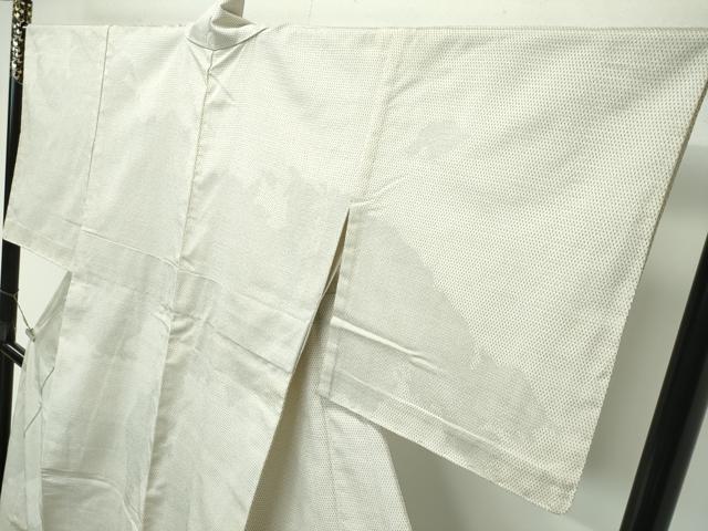 平和屋本店□極上 訪問着 本塩沢 単衣 110亀甲 世界地図 逸品