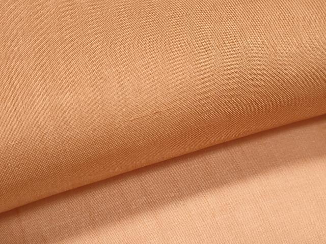 平和屋着物■極上　夏物　紗紬　色無地　渋紙色　逸品　未使用　CZAA4072s5_7