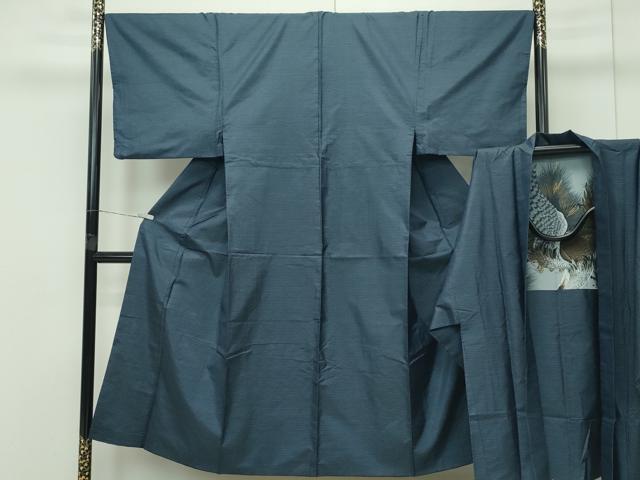 平和屋着物■極上　男性　本場大島紬　アンサンブル　100亀甲　総詰め　逸品　CZAA4206s5