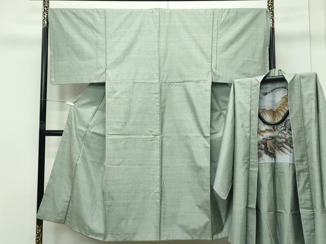 平和屋着物■極上　男性　本場大島紬　アンサンブル　絣文様　逸品　CZAA4208s5