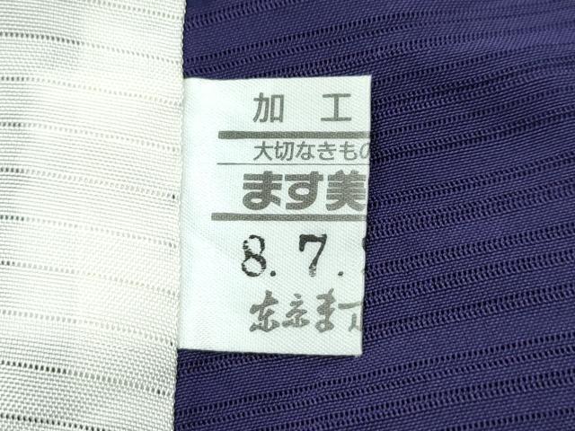 平和屋着物＊極上　夏物　小紋　変わり絽　墨流し文様　ますいわ屋扱い　逸品　CZAA4453s6_7