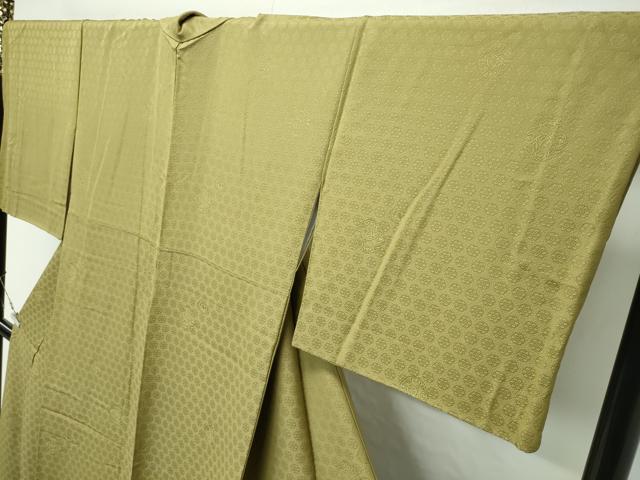平和屋着物●極上　色無地　梅幸茶色　八掛：シルクロード　逸品　CZAA4561s6 平和屋着物○極上 色無地 梅幸茶色 八掛：シルクロード 逸品
