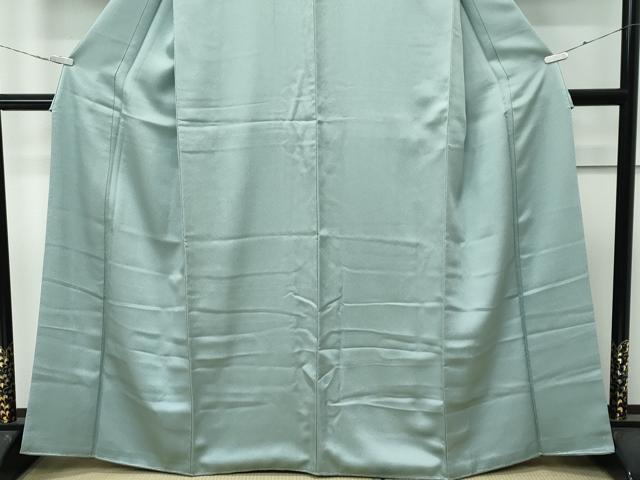 平和屋着物●極上　色無地　深川鼠色　紗綾形地紋　逸品　未使用　CZAA4611s6_4