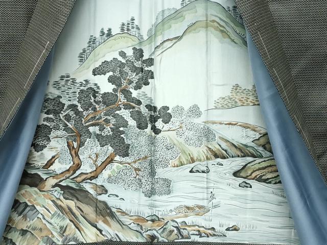 平和屋着物●極上　男性　紬　アンサンブル　100亀甲　逸品　未使用　CZAA4640s6 平和屋着物○極上 男性 紬 アンサンブル 100亀甲 逸品 未使用 CZAA4640s6