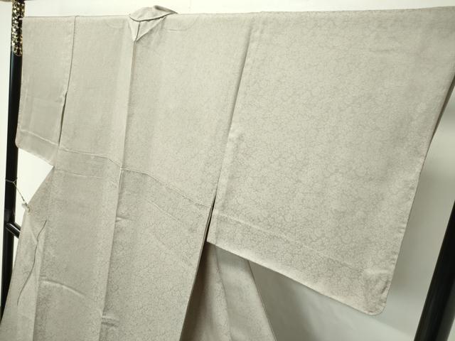 平和屋着物＊極上　夏物　京都・西陣　織元ブランド　秦流舎　お召　色無地　空五倍子色　逸品　未使用　CZAA4671s6_3