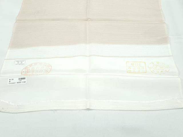 平和屋着物＊極上　夏物　小紋　絽　蛍暈し　草花文　金彩　反端付き　逸品　CZAA4826s6_9