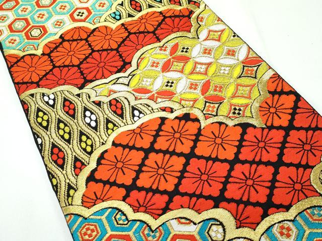 平和屋着物[]極上　七五三　女の子　7歳　祝着・袋帯セット　総絞り　総刺繍　花毬文　金糸　逸品　CZAA4842s6_7