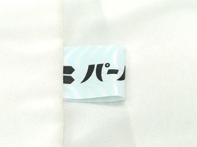 平和屋着物●極上　色無地　砂色　流水草花地紋　逸品　CZAA4996s6_7