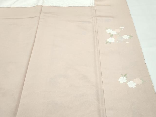 平和屋本店●極上　訪問着　総刺繍　中国三大刺繍　相良刺繍　花松文　金糸　香色地　逸品　CZAA5019s6_8
