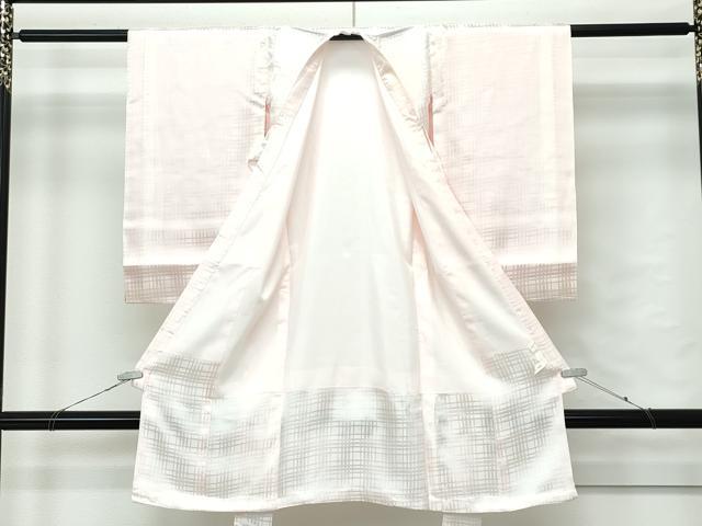 平和屋着物[]極上　女の子　祝着　産着　初着　のしめ　長襦袢セット　お宮詣り　檜扇花鳥文　逸品　CZAA5033s6_7