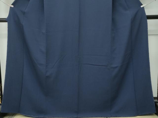 平和屋着物●極上　色無地　藍鉄色　逸品　未使用　CZAA5038s6_4