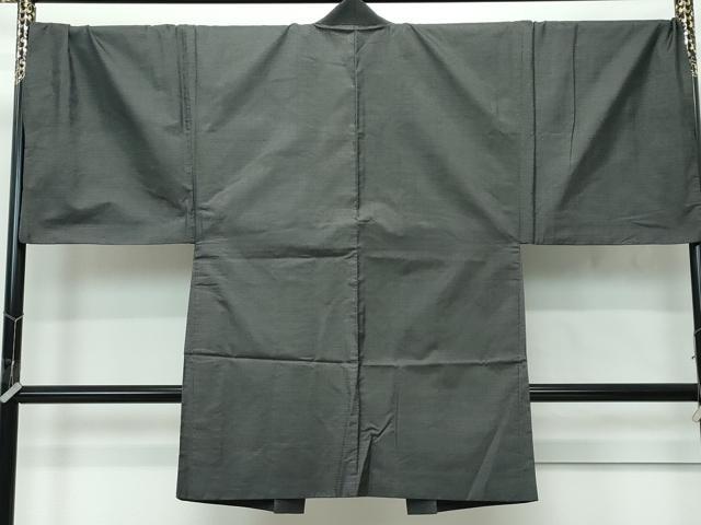 平和屋本店●極上　男性　本場大島紬　アンサンブル　キングサイズ　120亀甲　総詰め　逸品　CZAA5050s6_9