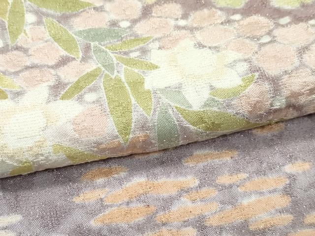 平和屋着物●極上　訪問着　草花霞文　暈し染め　金通し地　逸品　CZAA5085s6_8
