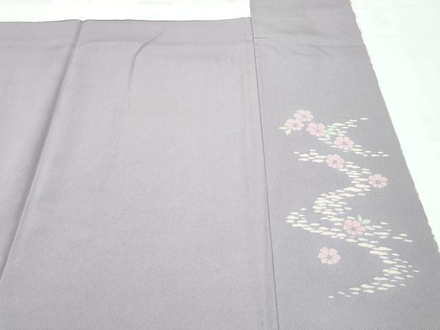 平和屋着物●極上　訪問着　草花霞文　暈し染め　金通し地　逸品　CZAA5085s6_9